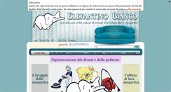 Desktop Screenshot of elefantinobianco.it